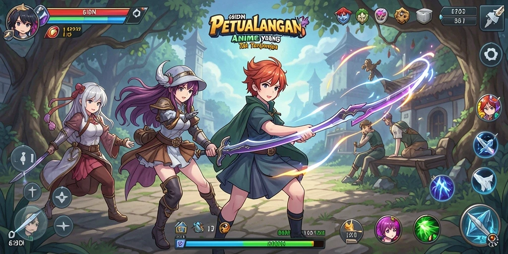 Tampilan seru gameplay <strong>68IDN</strong> di dunia anime yang menawan.