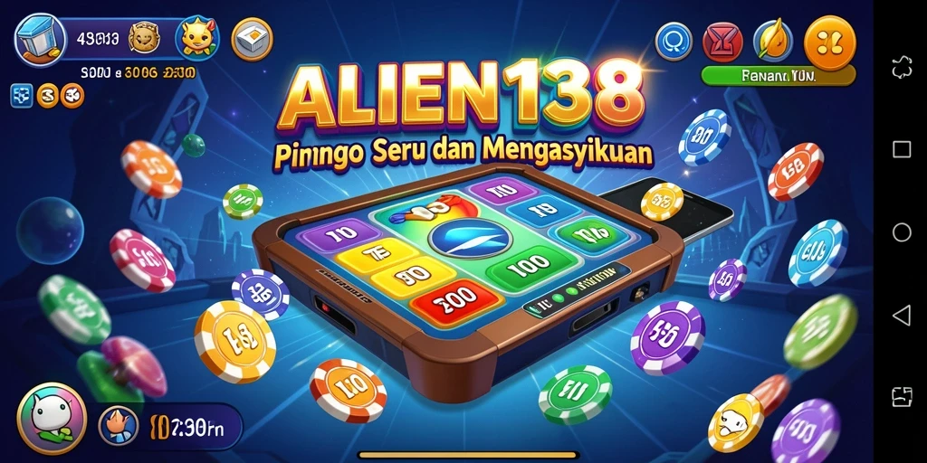 Gameplay Bingo yang seru dan menegangkan di ALIEN138.