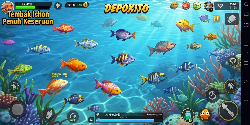 Tangkapan layar gameplay DEPOXITO yang seru dan menarik.