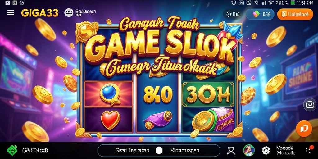 Tampilan gameplay GIGA33 dengan fitur Slot yang menawan.
