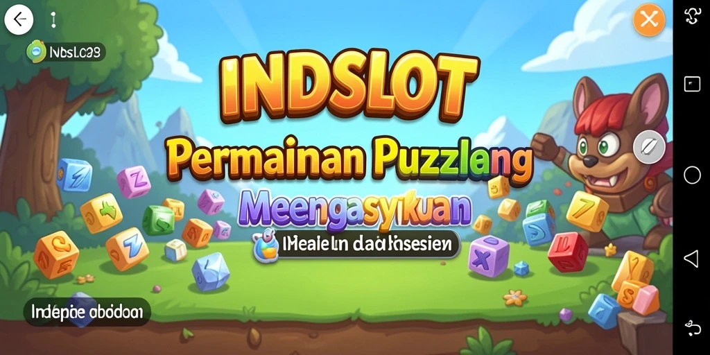 Tampilan gameplay Puzzle INDSLOT yang menggugah selera.