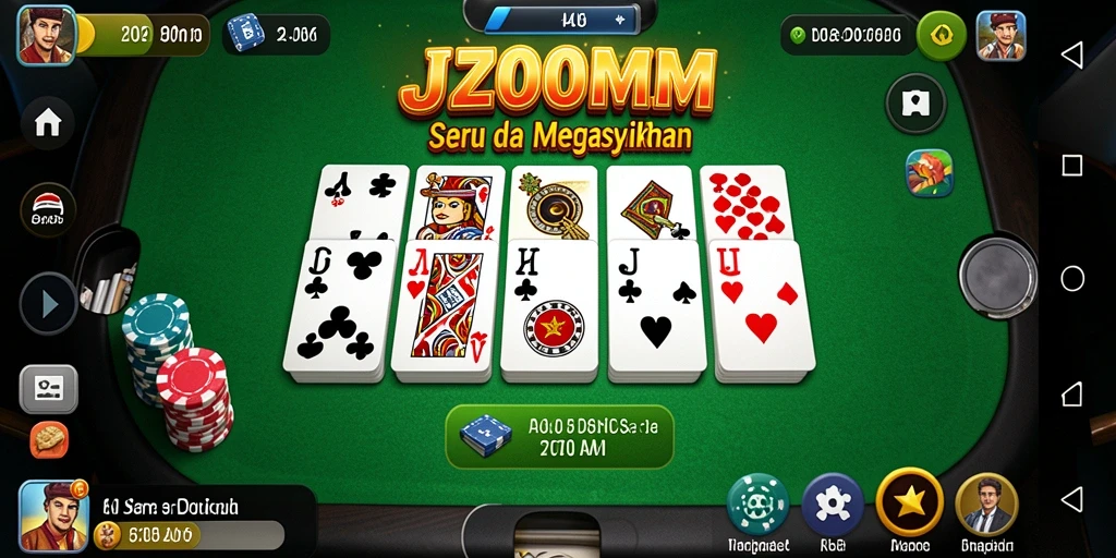 Screenshot dari gameplay seru di J200M menunjukkan aksi Domino yang mendebarkan.