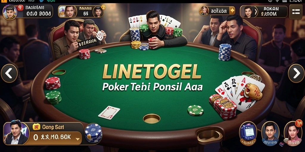 Gameplay seru LINETOGEL yang menghibur dan kompetitif.