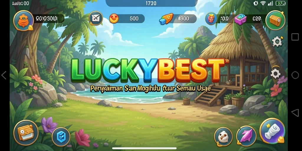 Gameplay menarik dari LUCKYBEST yang penuh warna dan ceria.