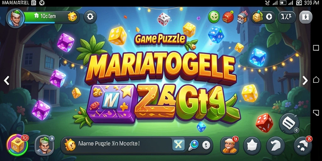 Screenshot <strong>MARIATOGEL</strong> menunjukkan gameplay Puzzle yang penuh tantangan dan seru.