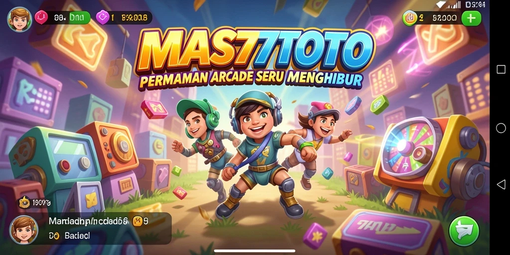Tangkapan layar menampilkan gameplay seru dari MAS77TOTO.