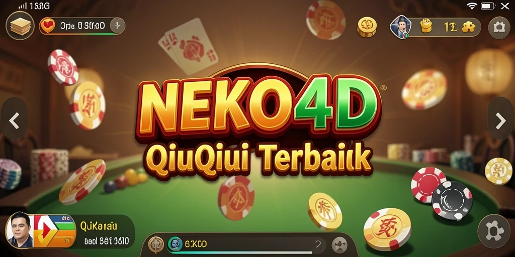 Tampilan gameplay QiuQiu yang mendebarkan di NEKO4D.
