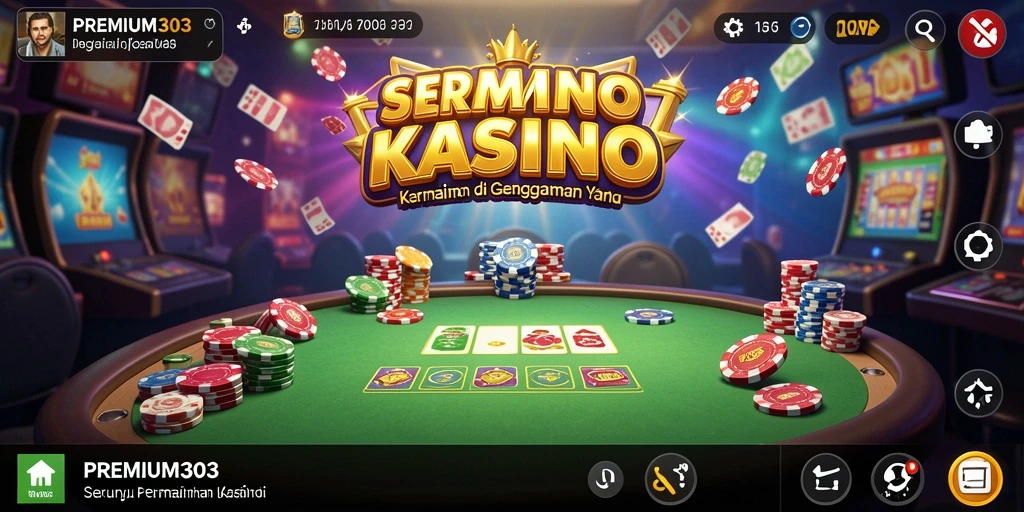 Tampilan gameplay yang menarik dari PREMIUM303 dengan suasana kasino yang mendebarkan.