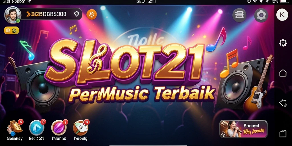 Gameplay menarik SLOT21 dengan variasi musik yang beragam.